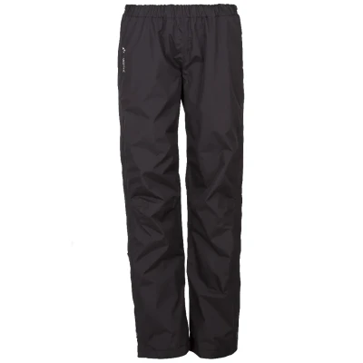 Image of Vaude Women&#039;s Fluid Full Zip Pants Black