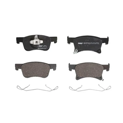 Image of 1605281, 39122150, 95517029, 95524973 Brake pad set FERODO PREMIER ECO FRICTION FDB4841 with acoustic wear warning piston clip accessories