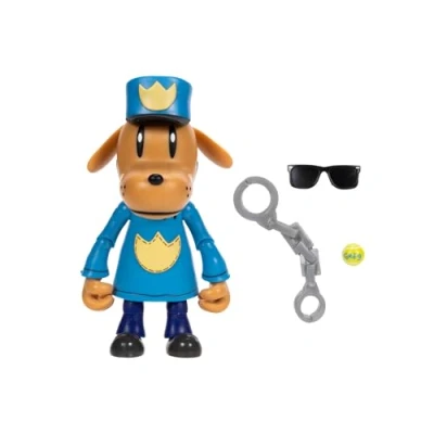 Image of Dog Man Movie 12.7cm Articulated Action Figure with Accessories, Collect all The Figures and Plush Toys by JAKKS Pacific, Based on