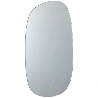 Image of Lucande LED mirror Celestiel, oval, heatable, CCT, 80 cm