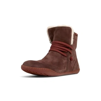 Image of Camper PEU CAMI Classic ankle boots, Women&#039;s, Size: 2, Dark brown Leather