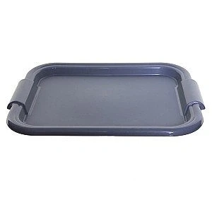 Image of WHITEFURZE Rectangular Silver TARY 49CM