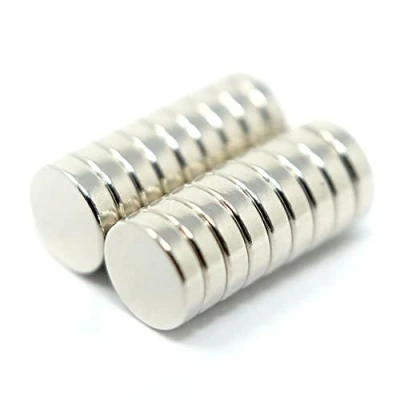 Image of N42 Neodymium Disc Magnet 1/4 in. dia x 1/16 thick 1.33lbs Pull (Pack of 20)