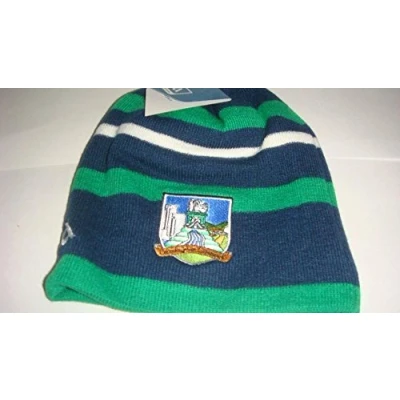 Image of LIMERICK Official GAA Ireland County Home Style Beanie hat Very Rare Limited Stock Green