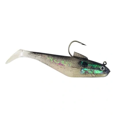 Image of Berkley PowerBait Pre Rigged Swim Shad Fishing Bait, Silver Shad, 3in 8cm, Irresistible Scent &amp; Flavor, Realistic Profile, Ready to Fish, Ideal for Bass, Walleye, Pike and More