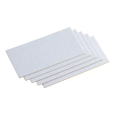 Image of Meister Felt Glider self adhesive, 100 x 200 mm, white, 5 pieces, 645436