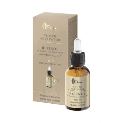 Image of AVA LABORATORIUM YOUTH ACTIVATOR RETINOL FACE SERUM WITH C, E, F VITAMINS 30ml