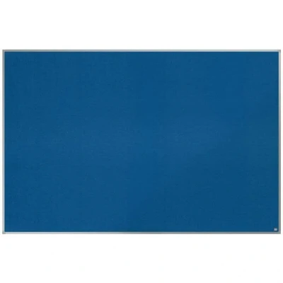Image of ValueX Blue Felt Noticeboard Aluminium Frame 1800x1200mm 1915485