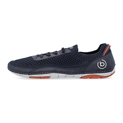 Image of bugatti Men&#039;s Sandstone Sneaker, Dark Blue, 5.5 UK