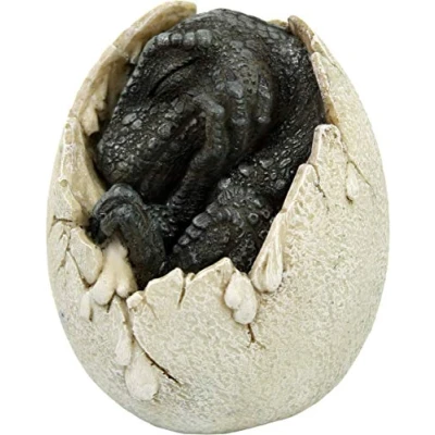 Image of Nemesis Now Wyrmlings First Light Figurine 12cm, Resin, Ivory, One Size