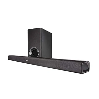 Image of Denon DHT S316 Soundbar and Wireless Subwoofer for Surround Sound, Bluetooth Sound Bar with Dolby Digital, DTS Decoding, Dialogue Enhancer, HDMI ARC, Wall Mountable, Music Streaming