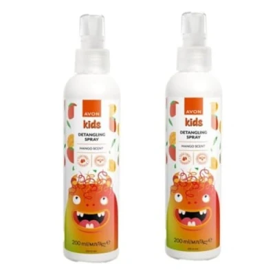 Image of 3 x Avon Naturals Kids hair Tamer/detangling spray 200ml