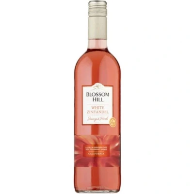 Image of Blossom Hill Juicy &amp; Fresh White Zinfandel Rosé Wine 75cl Bottle x 2 Pack