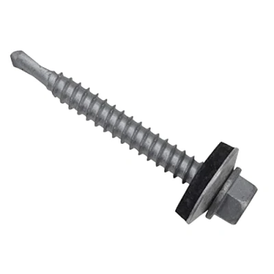 Image of TechFast Light Duty Sheet to Steel Roofing Screws 5.5 x 70mm Elementech Box 100