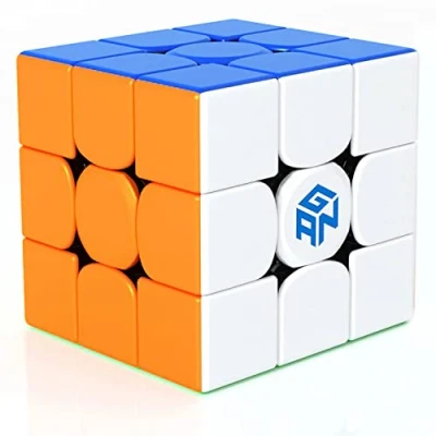 Image of GAN 356R S,3x3 Speed Cube 356RS Magic Professional Puzzle Ultra Durable and Flexible for Kid&amp;Adults(Stickerless)