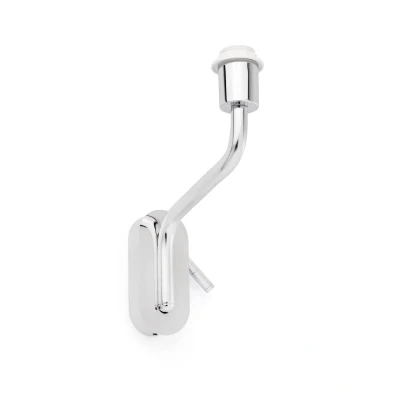 Image of Eterna 1 Light Indoor Wall Reading Chrome Shade Not Included, E27