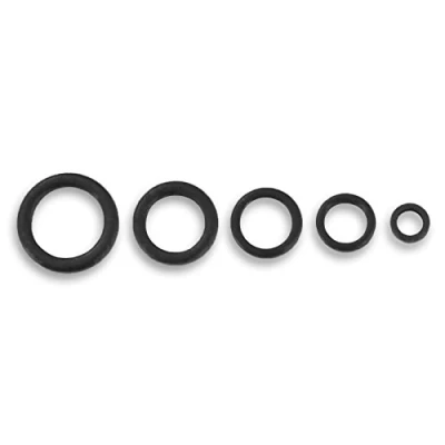 Image of Bank Tackle Rig Rings Carp Fishing Terminal Matt Black (3.7mm Small, x 50 Pack)