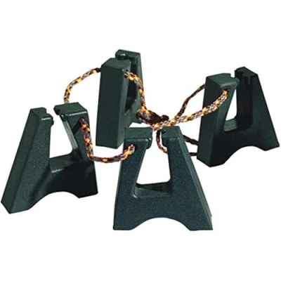 Image of LP Latin Percussion Conga Gummifüße (4 Stück) mit verstellbarem Band, Höhe circa 2,5 cm, LP637