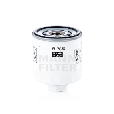 Image of 2027438 Oil Filter MANN W 7038 M22x1.5 6H Spin on FORD: Transit Mk7 Van, Platform / Chassis, Minibus