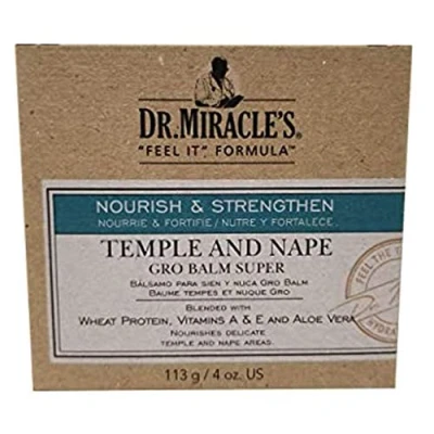 Image of Dr. Miracles Strengthen Temple &amp; Nape Balm 120 ml Super