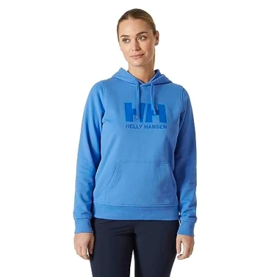 Image of Helly Hansen Womens W HH Logo Hoodie, Ultra Blue, XS