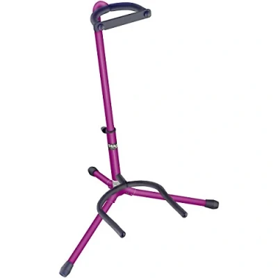 Image of Stagg SG A100LI Tripod Guitar Stand with Folding Legs Lilac