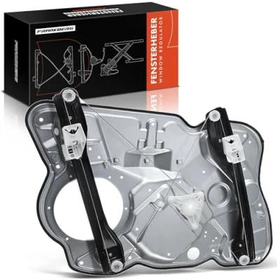 Image of Frankberg Electric Window Regulator Front Right Without Motor Compatible with O.c.t.a.v.i.a II 1Z3 All Engine Hatchback 2004 2013 1Z5 Estate Replace# 1Z1837462