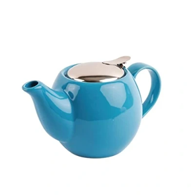 Image of Olympia CAF� Teapot 510Ml Blue with New Useful Features for Better Experience
