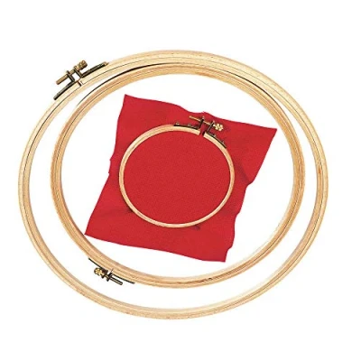 Image of DMC Wooden Embroidery Hoop 18cm