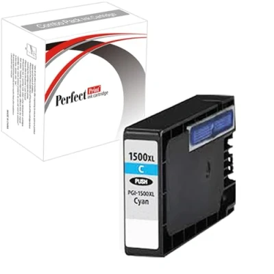 Image of Cyan PerfectPrint Compatible Ink PGI 1500XL For Canon MAXIFY MB2000 MB2050 MB3000 MB2350