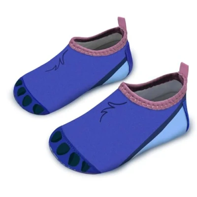 Image of Kids Water Shoes Boys Toddles Baby Beach Swim Aqua Pool Swimming Socks Quick Dry Non Slip（Bear Paw Blue 24/25）