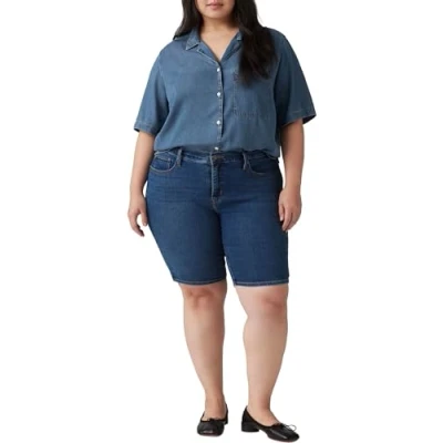 Image of Levi&#039;s Women&#039;s Plus Size Shaping Bermuda, Clever Girl Short PL, 20