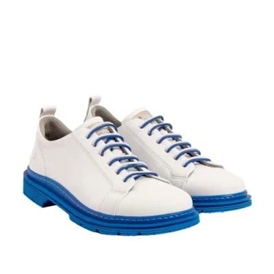 Image of ART Unisex&#039;s 1897 Birmingham Sneaker, Nappa White Blue, 7 UK