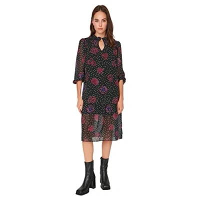 Image of Trendyol Dress Black Shift