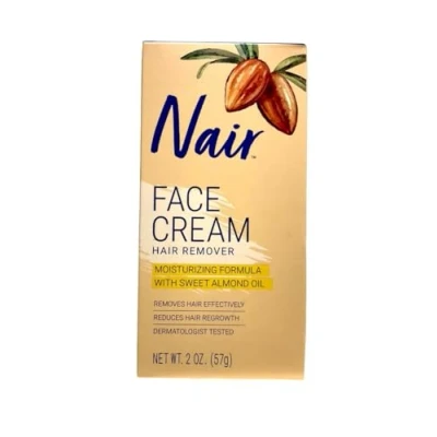 Image of Nair Hair Removal Cream For Face With Special Moisturizers 57g