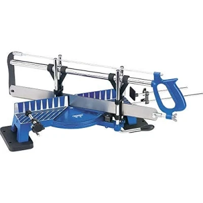 Image of Draper 88192 550 mm Precision Mitre Saw , Blue