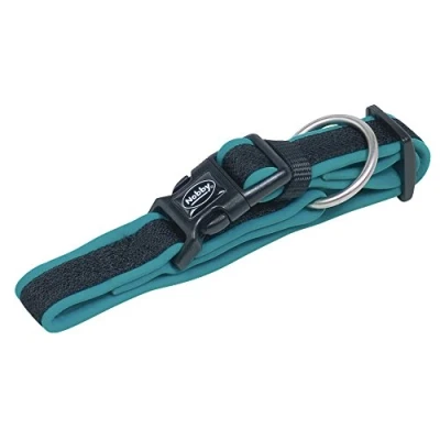 Image of Nobby Preno Mesh Dog Collar, 25 35 cm/15 20 mm, Turquoise