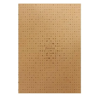 Image of Filofax Icon A4 Folio Refill Ruled Kraft