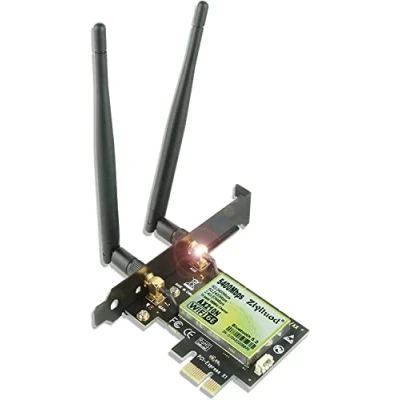 Image of Ziyituod WiFi 6E AX210 Bluetooth5.2 PCIe Card Up to 5400Mbps Intel 6G/5G/2.4G Network With MU MIMO,OFDMA,Ultra Low Latency For Windows 11/10