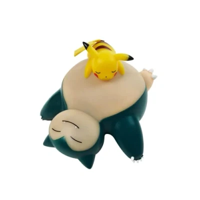 Image of TEKNOFUN Light up 3D Figure Snorlax and Pikachu, Blue,white,yellow, 811408