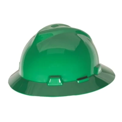 Image of MSA 10058323 V Gard Slotted Full Brim Hard Hat