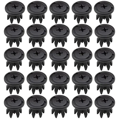 Image of Effitnee 30PCS Front rear Inner Wheel Arch Liner Trim Clip Retainers 7130702966 Plastic Splashguard Clips Compatible with Mini Cooper R50 R53 R55