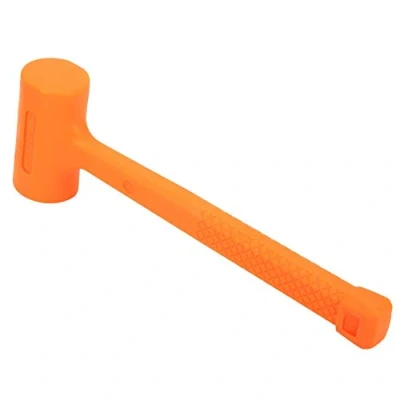 Image of Hyuduo Handle Rubber Mallet, Practical PVC Non Elastic Hammer Soft Face Dead Blow Installing Tool(0.5Lb),Installation