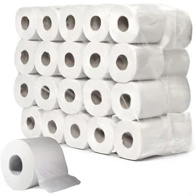 Image of Jumbo Toilet Tissue Rolls 2 Ply Quilted Pure Paper Super Maxx® (48 Rolls)