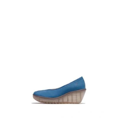 Image of Fly London YEIF566FLY Cupido Leather Women&#039;s Heels Shoes