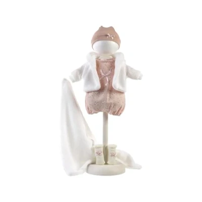 Image of Llorens 1038564 Doll Clothes for 35 38 cm Dolls, Set with Blanket, Accessories