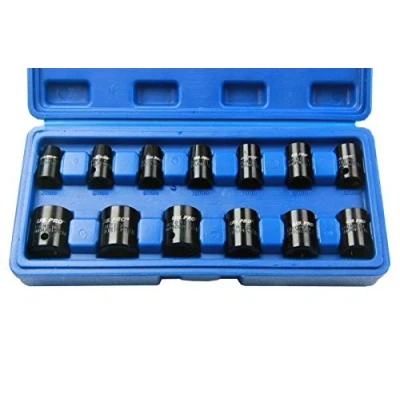 Image of US PRO 13PC 3/8&quot; DR Shallow Impact Sockets Metric 1365