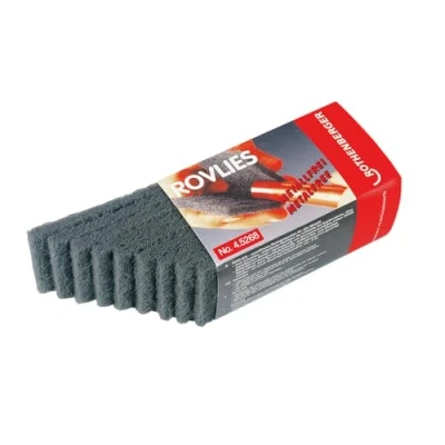 Image of Rothenberger 45268 Synthetic Rovlies Cleaning Pads, Black, Set of 10 Piece