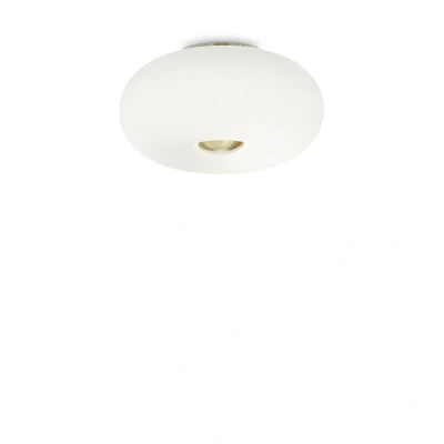 Image of Arizona 3 Light Flush Ceiling White