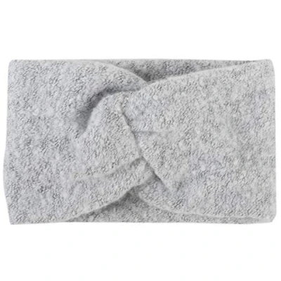 Image of styleBREAKER Women Knit Headband with Soft Finish and Twist Knot Detail, Hairband, 04026043, Color:Light Grey